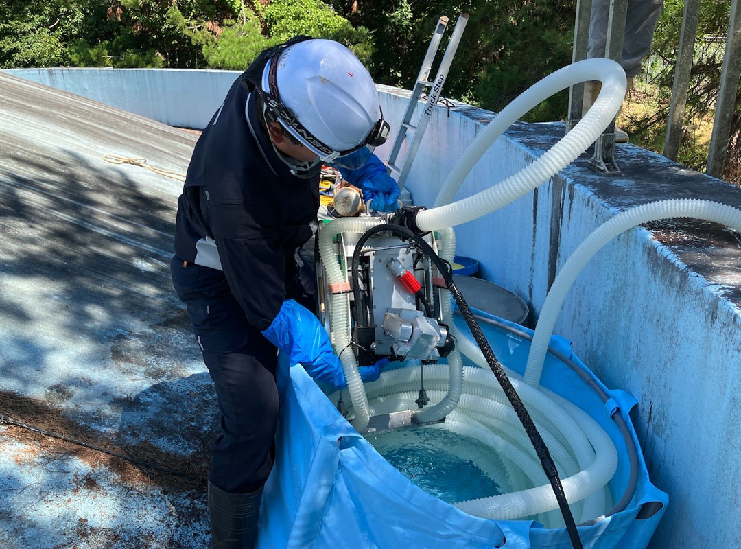 配水池清掃業務
